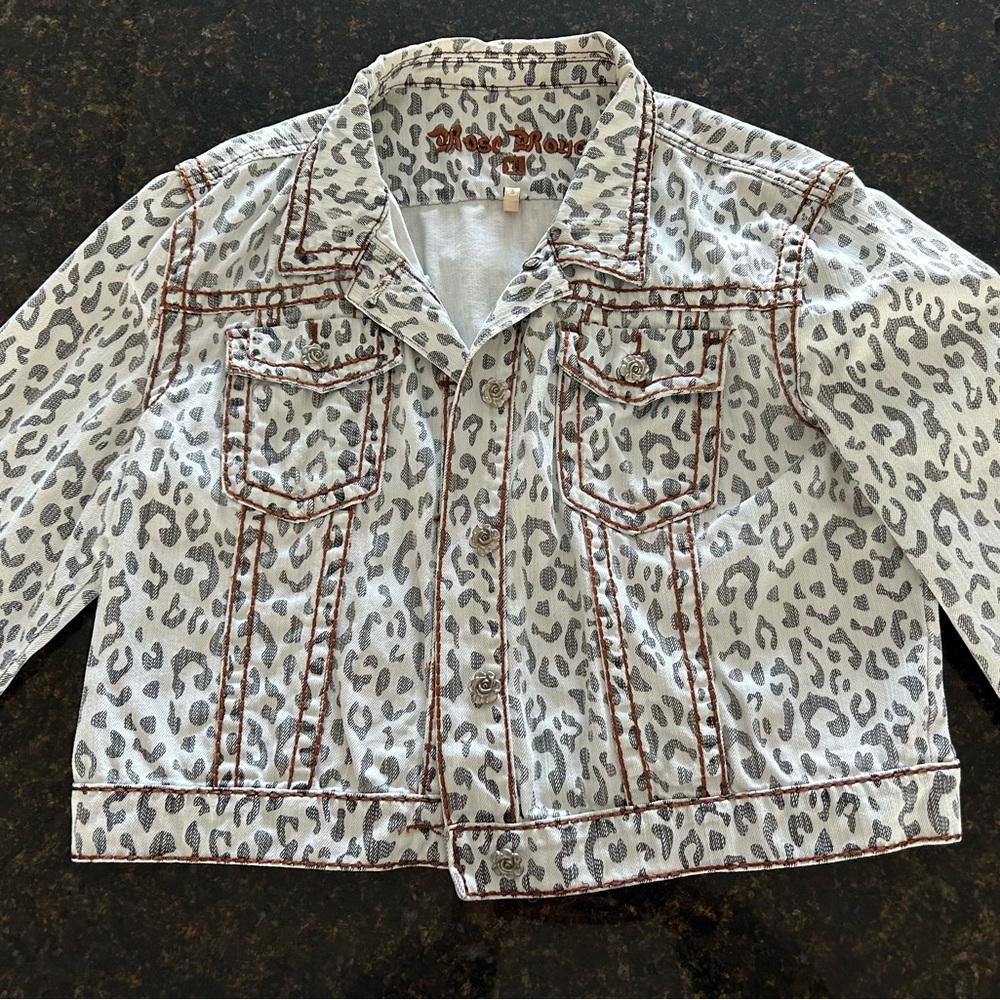Stylish Leopard Print Women's Jacket